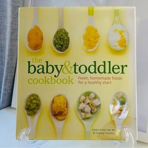 NEW the baby & toddler cookbook Hardcover Recipe Book
